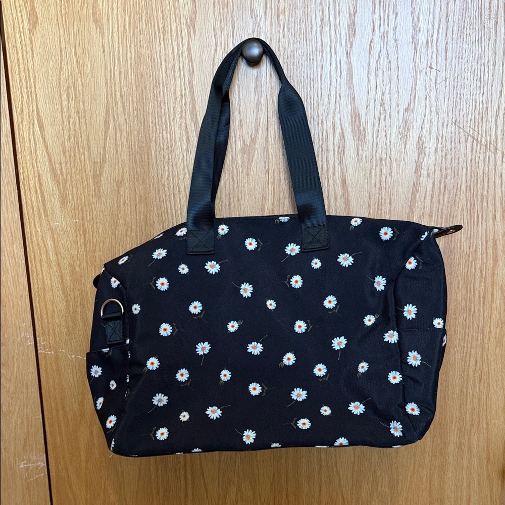 Alice + Olivia Black Daisy Tote Bag
